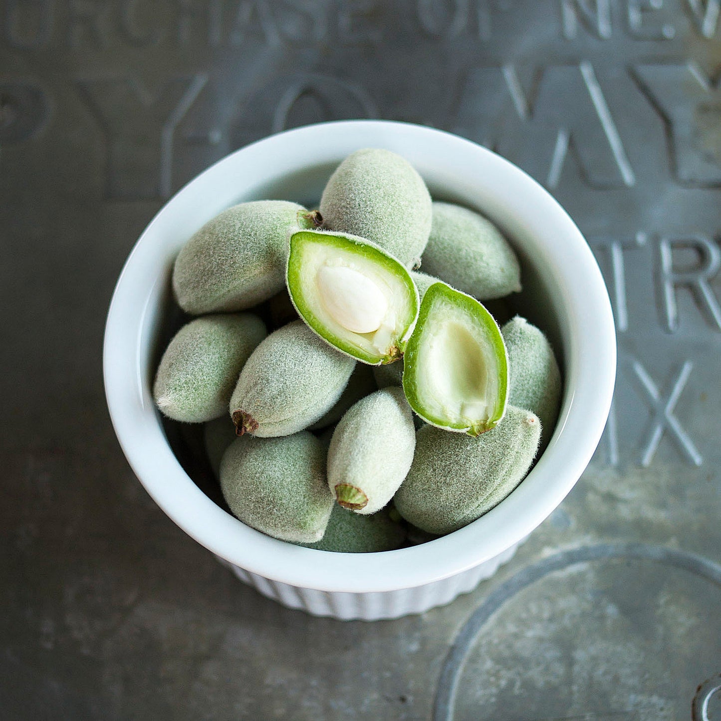 -Fresh Green Raw Almonds (Eat Whole Almond)